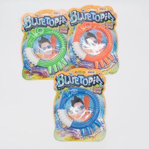 3 Bluetopia Dive Diving Rings Easy Grip Pool Toys